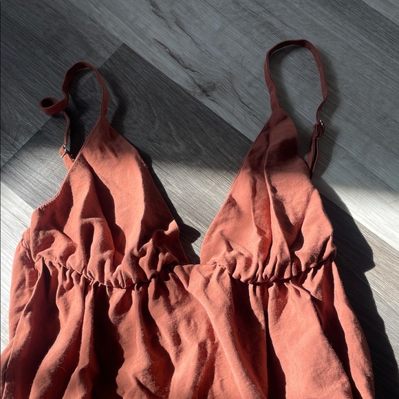 Rust Mini Dress - Picture 3 of 5